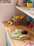 Lucy Tiffney yellow lemons serving platter 42cm - British product