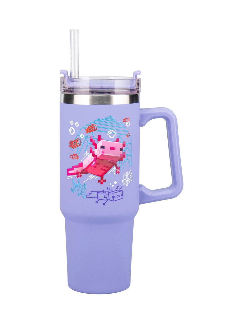 Minecraft Axolotl Pixel travel cup 900ml - British product