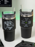 Xbox double walled gamer cup 600ml with straw - British product