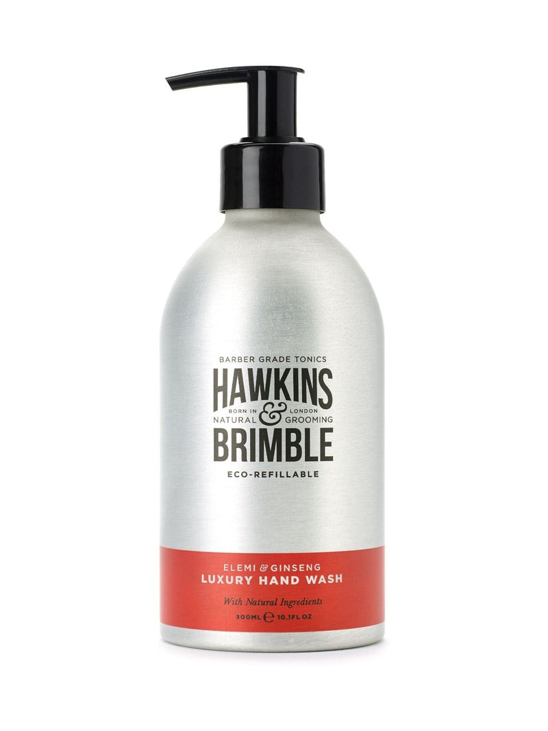 Hawkins & Brimble luxury hand wash with elemi and ginseng fragrance, UK version