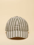 Joules Daley striped green ecru baseball cap, British product
