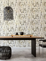Next Ohpopsi Neutral Grey Blossom Wallpaper 10m- Buy online at McGrocer