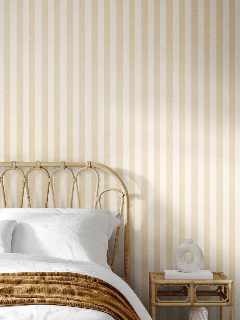 Hoopla Walls Oyster Shadow Stripe wallpaper 10m, UK version