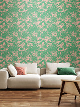 Next Hoopla Walls Jade Blossom Summer Silhouette Wallpaper 10m x 50cm- Buy online at McGrocer