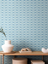 Next Hoopla Walls Blue Sunray Diamond Wallpaper 10m- Buy online at McGrocer