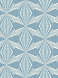 Hoopla Walls Blue Sunray Diamond wallpaper 10m, UK version