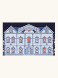 Cath Kidston Navy Doll House mural 4m x 2.5m, UK version