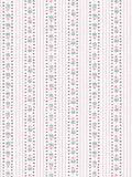 Cath Kidston Pink Rose Ticking Stripe wallpaper 10m, imported from the UK