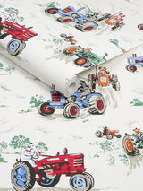 Next Cath Kidston Multi Tractor Wallpaper 10m x 52cm- Buy online at McGrocer