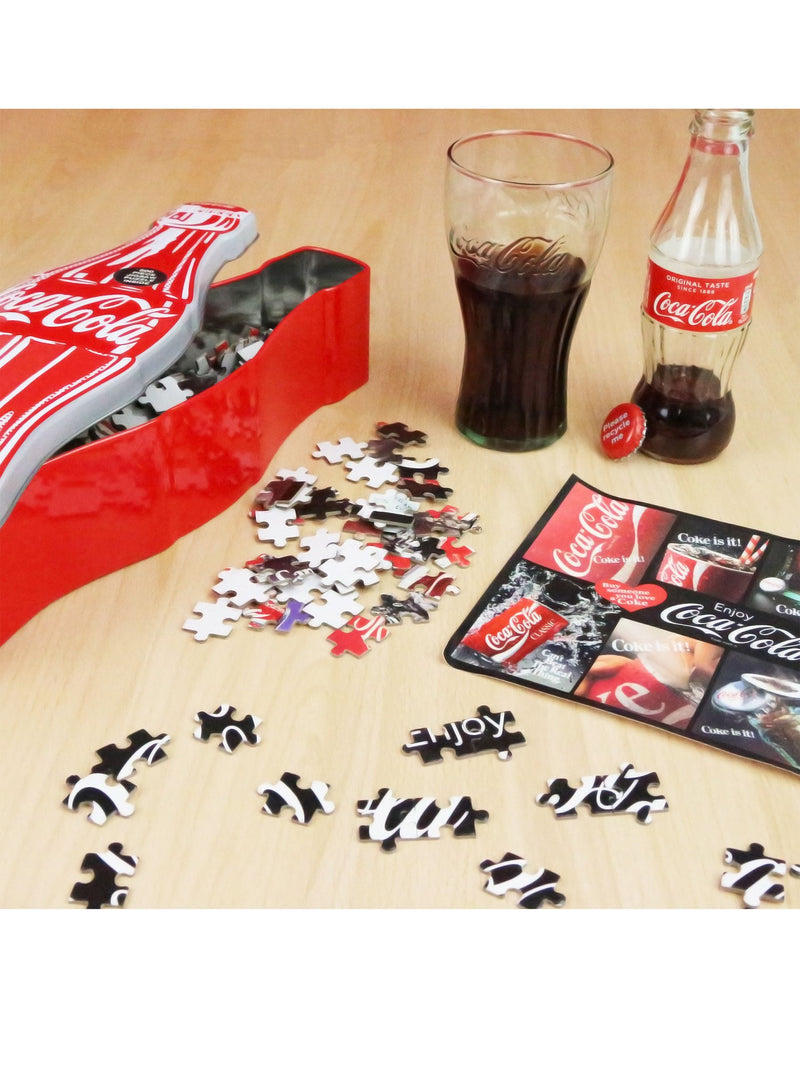 Coca-Cola jigsaw puzzle festive holiday design 500-piece, UK version