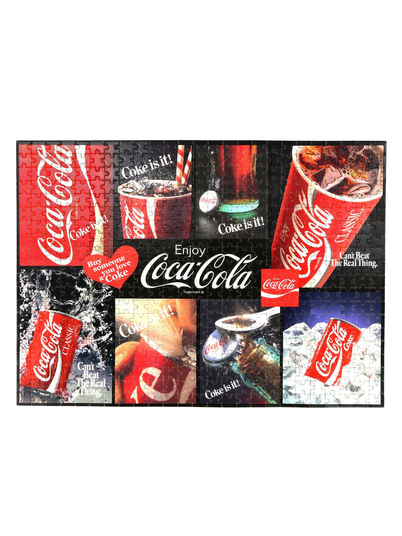 Coca-Cola jigsaw puzzle festive holiday design 500-piece, UK version