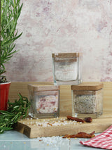 Next Kimm & Miller Luxury Flavoured Salt Trio - Himalayan, Chilli, Herby Rock Salt- Buy online at McGrocer