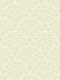 Hoopla Walls Green Ditsy Deco Fan wallpaper sample A4 - British product