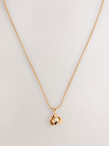 Next Gold Tone Long Flower Necklace- Buy online at McGrocer