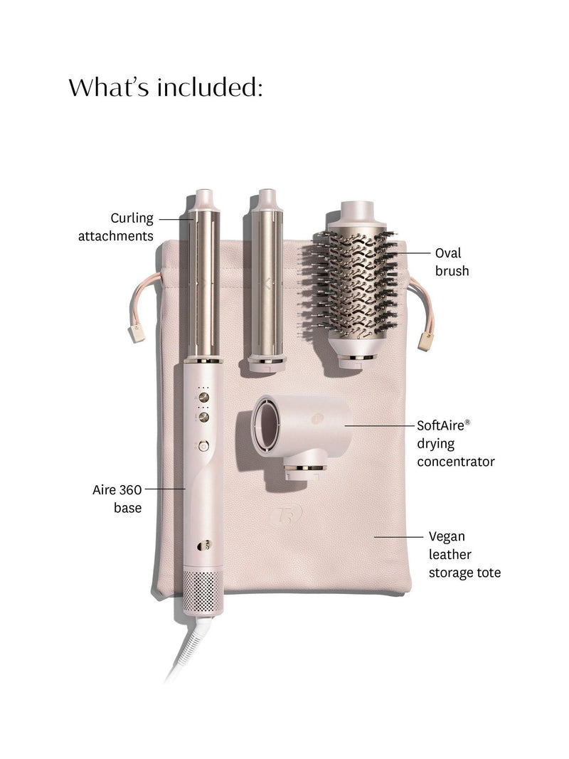 T3 Aire 360 ceramic air styler blowout kit, imported from the UK