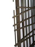 Libra Interiors gold lattice wall mirror brass finish 140cm x 62cm, UK version