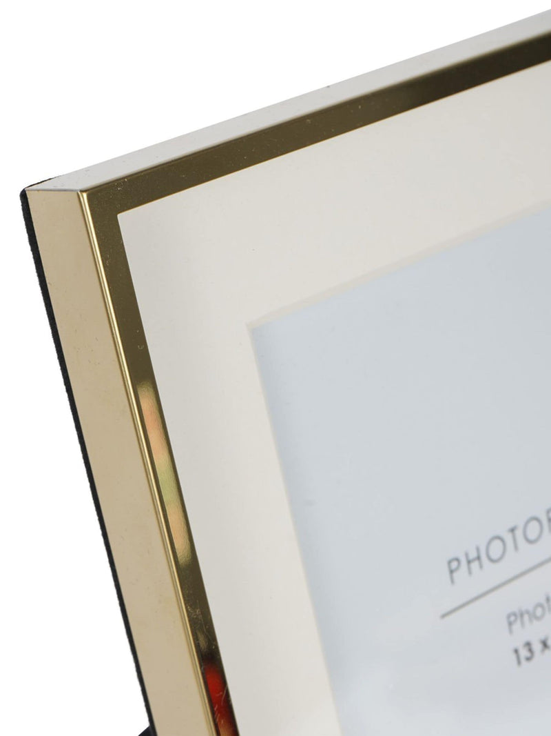 Libra Interiors Gold Strand photo frame 13x18cm, UK version