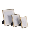 Libra Interiors Gold Strand photo frame 13x18cm, UK version