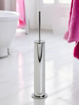 Next Showerdrape Chrome Belgravia Toilet Brush and Holder- Buy online at McGrocer