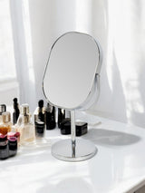 Next Nikon Showerdrape Chrome 3x Magnifying Oval Makeup Mirror- Buy online at McGrocer