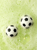 Football bubble bath and bath fizzer gift set, imported from the UK