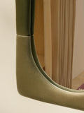 MADE.COM green Selene velvet mirror, UK version