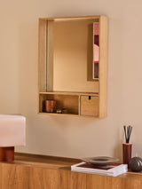 Next MADE.COM Oak Penn Mirror- Buy online at McGrocer