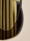 MADE.COM Brown Nysa mirror with layered glass, UK version