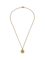 Next DCK Mens Gold Tone Stainless Steel Coin Necklace- Buy online at McGrocer