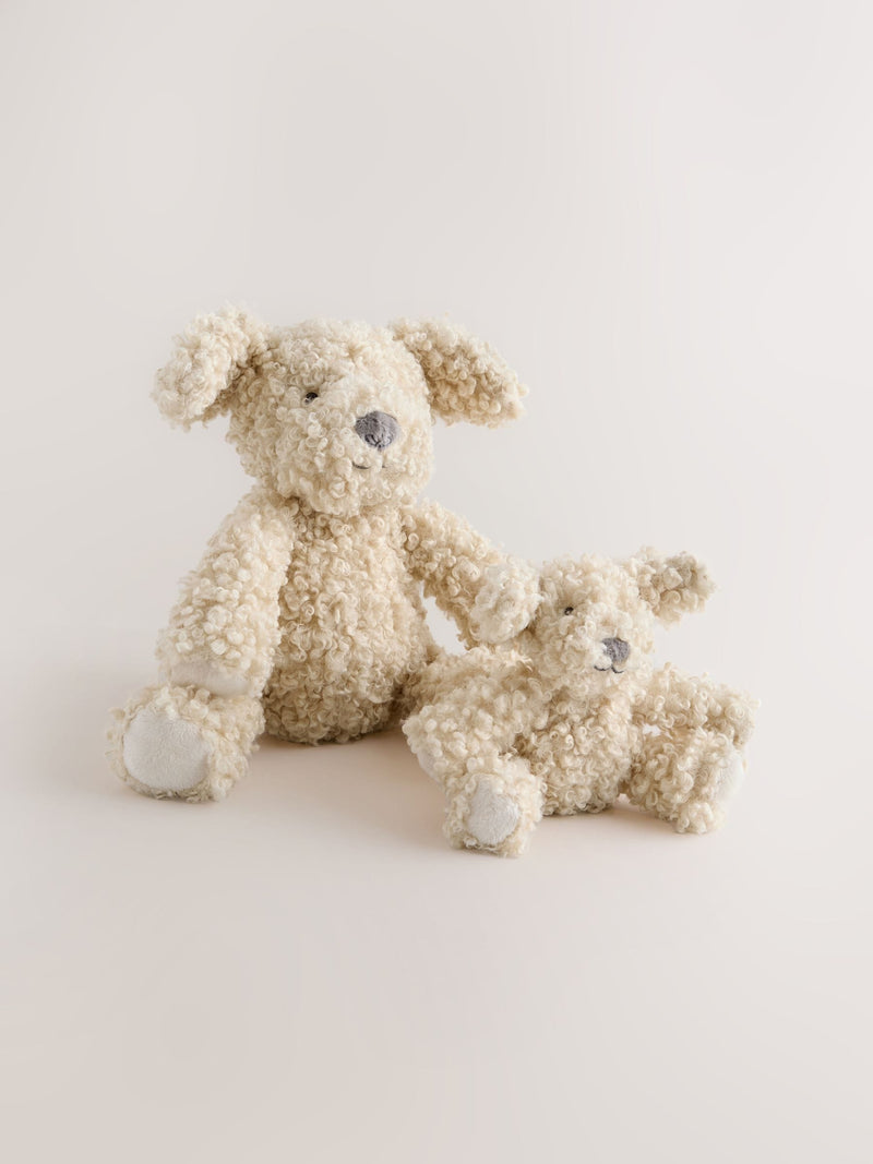 Neutral Charlie the Cockapoo soft plush toy - British product