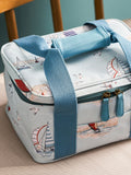 Sophie Allport Soft Blue Coastal Boats Lunch Bag