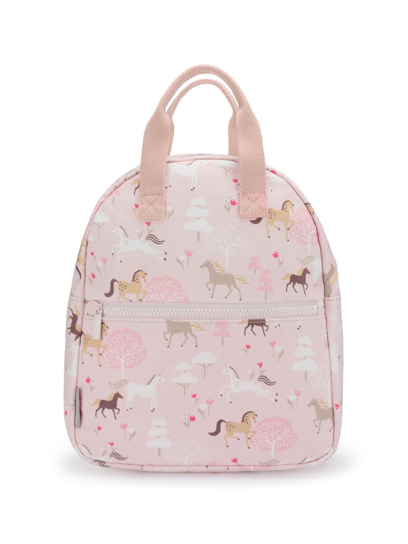 Sophie Allport pale pink pony backpack - British product