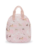 Sophie Allport pale pink pony backpack - British product