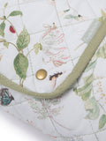 Sophie Allport off white wild floral picnic blanket 200cm x 150cm (British brand)