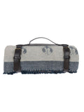 Sophie Allport blue lobster picnic blanket 148 x 145 cm (British brand)