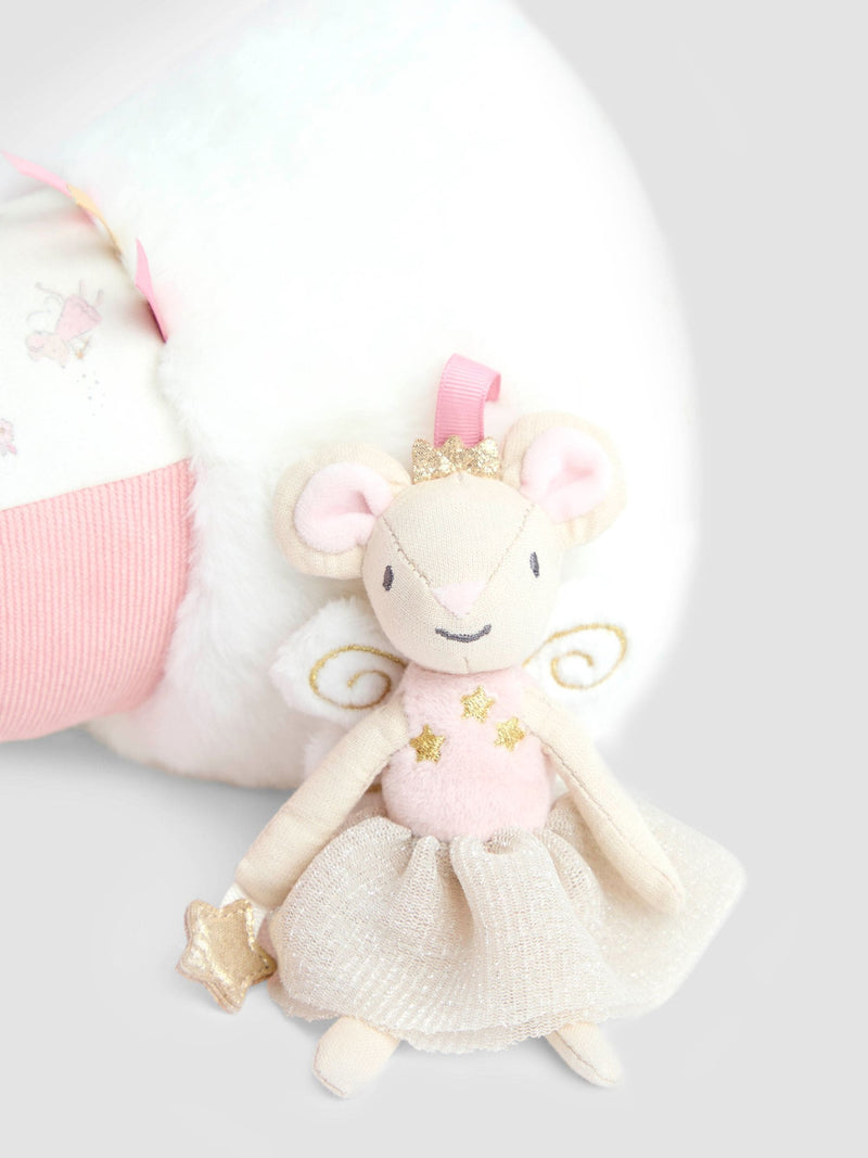 JoJo Maman Bébé Fairy Mouse tummy time roller, UK version