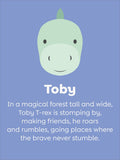 JoJo Maman Bébé Toby Dino soft toy plushie small, UK version