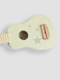 JoJo Maman Bébé wooden toy guitar green 55 cm - British product