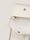Monsoon organza flower glitter bag - British product