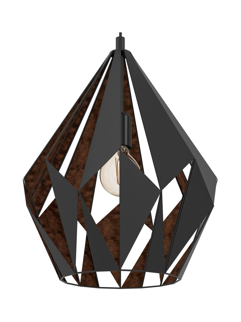 Eglo Black Copper pendant ceiling light (British brand)