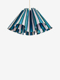 Eleanor Bowmer wavy lampshade pink blue stripe - British product
