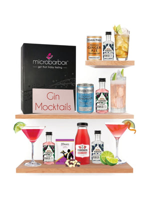 MicroBarBox Gin Mocktails Set Non-Alcoholic Cocktail Gift Box