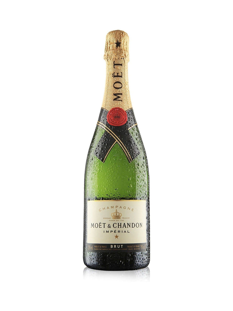 Moet & Chandon Brut Imperial Champagne, imported from the UK