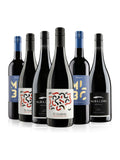 Virgin Wines 6 bottle red wine case featuring assorted varieties (British brand)