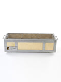 Kasai Konro grill silver long stainless steel finish, UK version