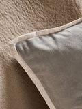 Loxley grey chenille cushion 50 x 50cm, imported from the UK
