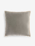 Loxley grey chenille cushion 50 x 50cm, imported from the UK