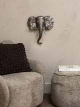 Next Libra Interiors Gold Kariba Cast Aluminium Elephant Wall Art- Buy online at McGrocer