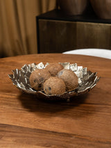 Next Libra Interiors Gold Montrose Cast Aluminium Decorative Platter 41cm- Buy online at McGrocer