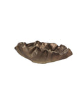 Libra Interiors large bronze cast aluminium bowl 43cm, imported from the UK